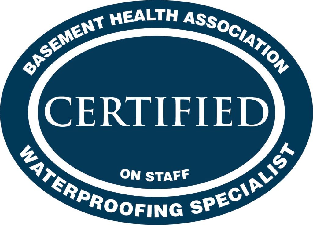 certified basement health association waterproofing - quality dry basements
