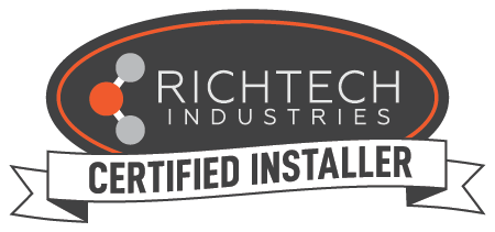 richtech ceritfied installer - qulaity dry basements